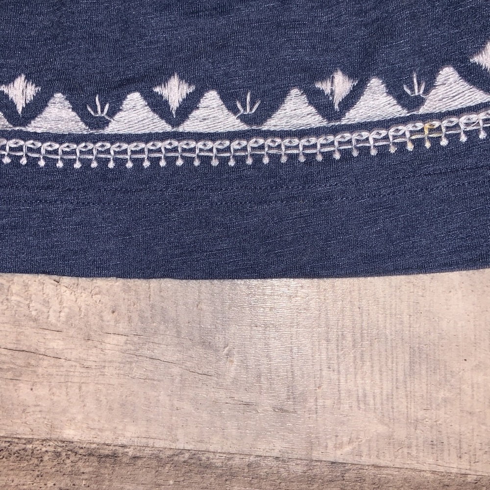 Girls Comfy Denim-Look Dress - Picture 4 of 6
